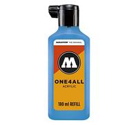 Recharge Molotow Refill One4All - Pour marqueur permanent 180 ml Bleu vif
