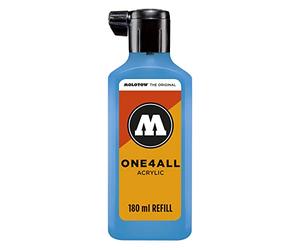 Recharge Molotow Refill One4All - Pour marqueur permanent 180 ml Bleu vif