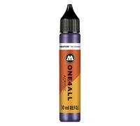 Recharge Molotow Refill One4All - Pour marqueur permanent 30 ml Violet foncé