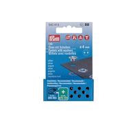 Recharge oillets avec rondelles - Lot de 100 - 4 mm Argent