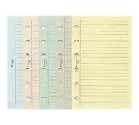 Exacompta Recharge accessoire Exatime 14 – travers couleurs, 32 feuillets, 126×81 mm