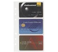 Recharge Organiseur Exatime 17 pochettes cartes de visite 5 pochettes G