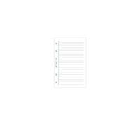 Recharge Organiseur Exatime 17 travers - blanc 44 feuillets