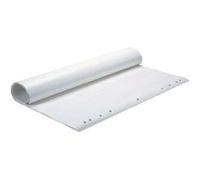 Exacompta - Réf. 39651E - Carton de 5 recharges papier FOREVER pour tableaux de conférence - papier recyclé 60 g /m2- 50 feuilles unies - 65 x 100 cm - sous film plastique - certifié Ange Bleu