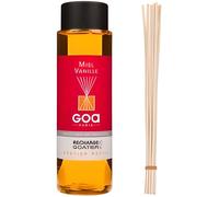 Recharge parfum diffuseur - GOA - Miel Vanille - 260 ml - Diffusion par capillarité - Sans chaleur ni combustion