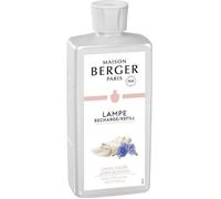 Recharge Parfum - LAMPE BERGER - Lin en Fleurs - 500 ml - Parfum floral doux - Pour lampe à catalyse