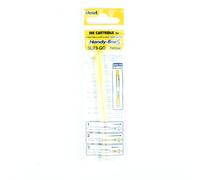 Recharge Pentel pour surligneur Handy-Line S, encre jaune, bo te de 12 (SLR3-G)