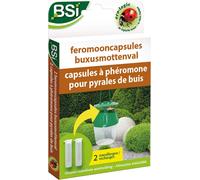 Recharge Piège A Phéromones - pour Pyrale du Buis - Agit Jusqu'à 3 Mois - 2 Capsules, sans