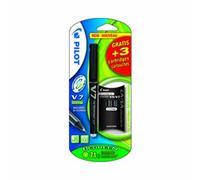 Recharge Pilot V7 Blister X3 Recharges Noir