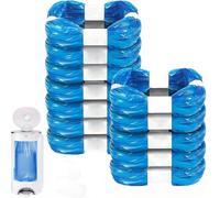 Recharge Poubelle a Couche 12 Pièces Sac Couche avec 7 Couches Protectrices & Excellente Résistance aux Odeurs et à la Casse, Compatible Avec oubelle,poubelle à couches,bac à litière pour chat