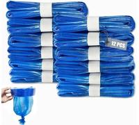 Recharge Poubelle a Couche - AQSACOKIYA - sac Compatibles Twist And Click Avec Octogonales pour 4,5 m - 12 Pièces