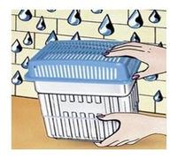 Wenko Recharges pour absorbeur d'humidité – Lot de 2 x 2 kg chlorure de calcium – Blanc
