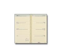 Recharge pour agenda BREPOLS Interplan 7 LANGUES - 9x16cm - 1 semaine sur 2 pages - 2026
