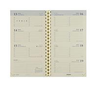 Recharge pour agenda BREPOLS Interplan - 9x16cm - 1 semaine sur 2 pages - 2026