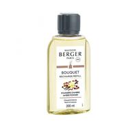 MAISON BERGER - Recharge pour Bouquet Parfumé et Diffuseur de Parfum - Diffusion Longue Durée, Douce et Continue - 200ml (Poussière d'Ambre)