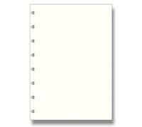 Filofax 152451 Recharge pour carnet de note A5 uni blanc