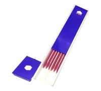 Recharge pour crayons de charpentier - Mines de 2,8 mm - Crayons de rechange solides pour les constructions mécaniques - Mines de crayon pour les dessins de travail du bois