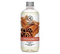 Recharge pour diffuseur de parfum à la cannelle, huile essentielle naturelle 500 ml - Parfum frais et durable - Idéal pour l'aromathérapie - Maison, bureau, club de remise en forme