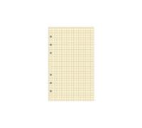 Exacompta - 28211E - Recharge Bloc de feuilles quadrillé pour organiseur Exatime 21 - 40 feuillets Ivoires