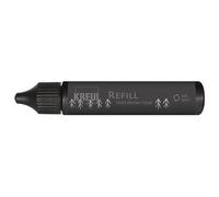 Recharge pour feutre textile Opak, 25 ml, noir