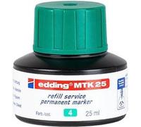 edding MTK 25 recharge d'encre - vert - 25 ml - avec système capillaire, idéal pour recharger proprement et simplement presque tous les marqueurs permanents edding.
