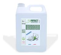 Recharge pour Nettoyants écrans et Lunettes - Bidon de 5L - Format économique - Fabrication Française - Naturel certifié par Ecocert