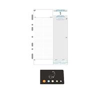 Recharge Pour Organiseur Exatime 21 1er Semestre 2026 Un Jour Par Page + Index Adhésif Blumie (Exatime 21, 28245E)