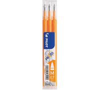 Recharge pour roller - PILOT - FRIXION BALL BLS-FR7 - Abricot - Pointe moyenne 0,35 mm - Effaçable & rechargeable