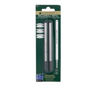 Monteverde Recharge pointe fine compatible pour stylos roller Montblanc – Noir (lot de 2)