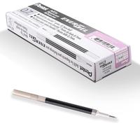 Recharge Pour Rollers Encre Gel Energel Pointe Moyenne 0,7 Mm, Lilas, Lot De 12