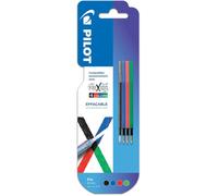 Pilot Pen Recharges pour stylo roller Frixion Ball 4 Colors – Pointe fine – Blister 4