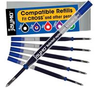 Recharge pour stylo à bille à encre gel Cross Slim 8910-2 - 6 Bleu