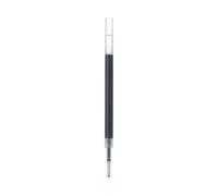 Recharge pour stylo à bille à encre gel, pointe fine de 0,5 mm, style MUJI compatible avec le type Knock et le corps du stylo à capuchon (bleu)