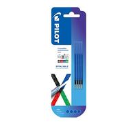 Recharge pour stylo effaçable Pilot FriXion Ball pointe fine 0,5 m - Pochette de 4 - bleu