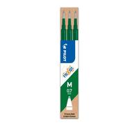 Recharge pour stylo effaçable Pilot FriXion Ball pointe moyenne 0,7 mm - Pochette de 3 - vert