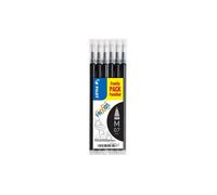 Recharge pour stylo - PILOT - FRIXION BALL - Pointe 0,7 mm (Moyenne) - Noir - Effaçable, set de 6