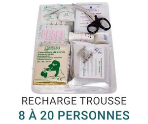 Recharge pour trousse conforme Médecine du Travail 8 à 20 personnes - Kit MDT Esculape
