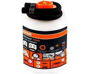 Recharge produit colmatant pour kit de réparation anti crevaison pour pneus OSRAM TYREseal 450 - flacon - 450ml