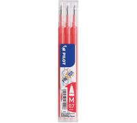 Pilot Pen 2261019F Lot de 3 recharges Frixion Ball 0,7 mm Corail effaçable