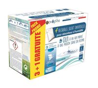 NOVOPURE - Recharge sachet pour absorbeur d'humidité 1kg 3+1 gratuit Neutre