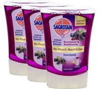 Recharge Sagrotan No Touch Mûre et Fruits des bois 250ml pack de 3