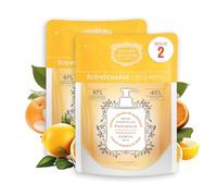 Recharge Savon Liquide Mains Agrumes de Provence - Savon Liquide Mains Recharge - 97% Naturel - Huile de Coco - Éco Recharges - 2 x 500ml - Panier des Sens
