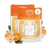 Recharge Savon Liquide Mains Fleur d’Oranger - Recharge Savon Main Liquide - 97% Naturel - Huile d’Olive - Éco Recharges - 2 x 500ml - Panier des Sens
