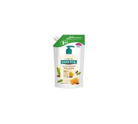 Sanytol Recharge Gel lavant mains antibactérien Lait d'amande bio & gelée 500 ml
