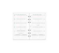 Recharge Semainier - EXACOMPTA - Exatime 17 - 10,5x17,2 cm - 1 semaine par page - Imprim'Vert®