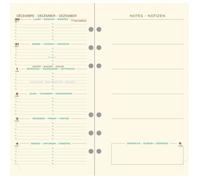 Recharge Semainier - EXACOMPTA - Exatime 17 Pocket - 170x92 mm - Ivoire - Souple