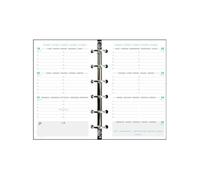 Recharge Semainier - EXACOMPTA - Exatime 14 - 8,1x12,6 cm - 1 semaine sur 2 pages - Imprim'Vert®