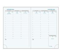 Recharge Semainier - Horizons - 13 cm - Semaine sur 2 pages - Espace pour notes - Année civile