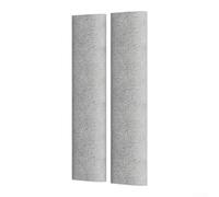 Recharge Serpillière Robot pour narwal Flow 2 Recharge Serpillière(2 PACK) | Microfibre douce, pour capture pour poussière et poils, lavable en machine, pour idéal sols durs, gris