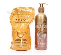 Recharge Shampoing + Flacon L'Oréal Elseve Eco-Pack 500ml